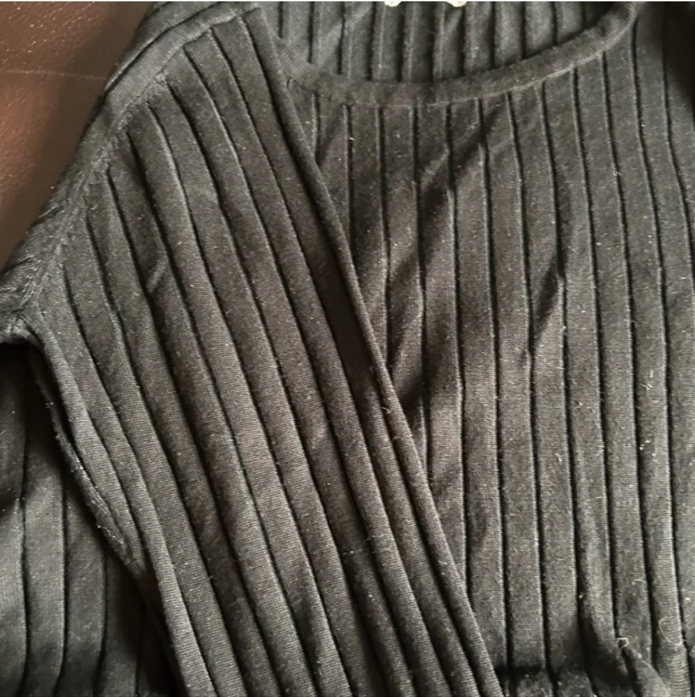 Maurices | Black Long Sleeve Cinched Mini Sweater Dress - Picture 4 of 5